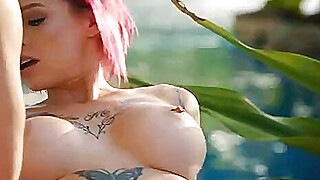 MILFs on vacation squirt on the pool waiters hard dick Porn Video