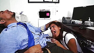 Boss daughter Victoria Valencia deserves a hot fuck Porn Video