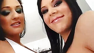 Aletta Ocean and Madison shares a load of cum on Sperm Swap Porn Video