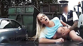 Cute blonde Xena with big sexy ass railed deep by cop Porn Video