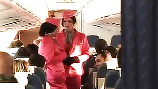 Super air hostess sucking pilots big cock Porn Video