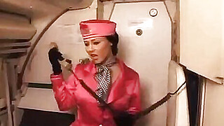 Super air hostess sucking pilots big cock Porn Video