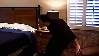 Amateur couple tries threesome fuck with a sexy ebony chick Porn Video