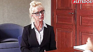LETSDOEIT, Marina Beaulieu Gets DP At School In Principal's Office Porn Video