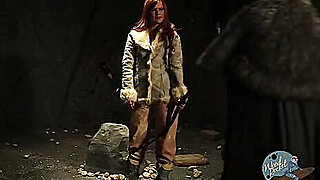 Jon Snow Loses his Virginity to Ygritte in a Cave Game of Bones SC4 Porn Video