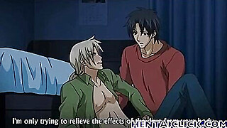 Hentai gays hug and kiss eachother with love Porn Video