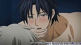Hentai gays hug and kiss eachother with love Porn Video