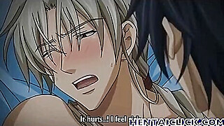 Hentai gays hug and kiss eachother with love Porn Video