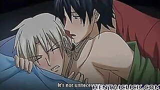 Hentai gays hug and kiss eachother with love Porn Video