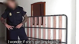 Big boobs amateur fucks fake cop in her flat Porn Video