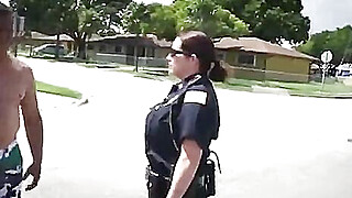 Nasty and busty police whores fucked hard by a black guy they arrested Porn Video