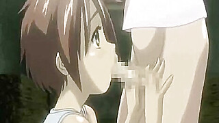 Tasty anime babe loves sucking a fat cock with pleasure Porn Video