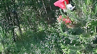 Little Red Riding Hood fucking with Panda in the wood Porn Video