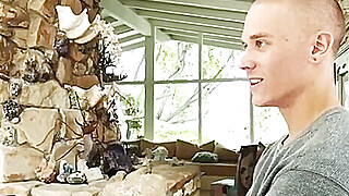 The plan is to bindfold her for a nice threesome surprise Porn Video