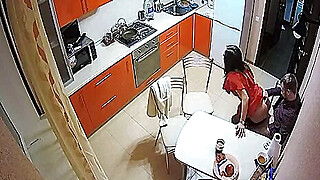 The Hottest Amateur Couple Has Quick Hard Action In The Kitchen Porn Video