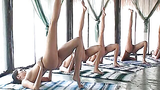 nude yoga Ukrainian girls Porn Video