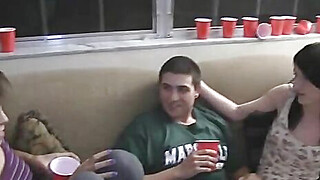 Lucky College Guy Gets to Fuck Three Ladies