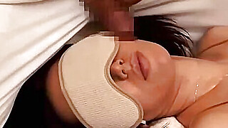 Blindfolded Busty Girl Oil On Body Getting Her Face Rubbed With Cock Giving... Porn Video
