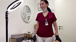 Laser on Balls, Dick in Her Throat Porn Video