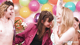 Ersties - Dare Ring 6some - Six Beautiful Women Play Truth Or Dare Porn Video