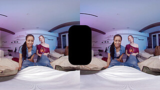 3some With Hazel Moore And Kira Noir In THE LAST A XXX Porn Video