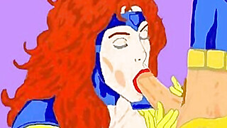 Famous toons blowjob and facial Porn Video