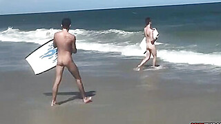 Beach Fuck Mickey Knox and Colby Chambers Porn Video