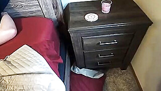 Sister wakes step brother with a blowjob and gets a creampie Porn Video