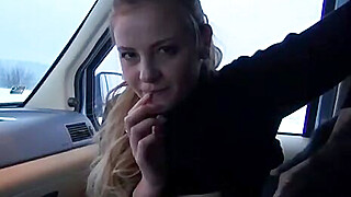 Czech slut flashes big tits and nailed Porn Video