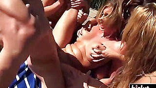 Massive orgy on the beach Porn Video