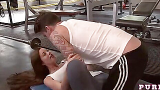 PURE XXX FILMS Gym sex is the best workout Porn Video