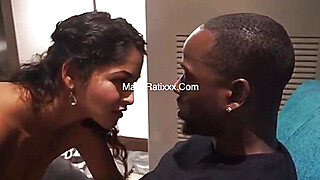 Maya Rati and African Man Porn Video