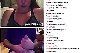 Teen Babe big cock reaction on sexchat Porn Video