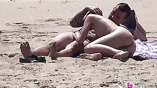 Shameless Naked Spanish Couples Copulate On Wild Beach Porn Video