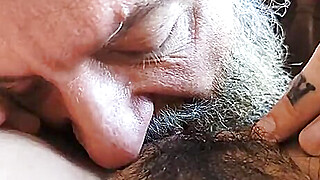 Mature Gringo Licks, Eats and Savors Sweet Mexican Pussy Porn Video