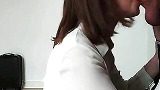 Young married secretary fucks her boss on a business trip. Porn Video