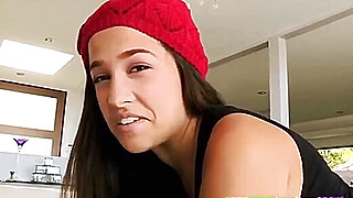 Booty teen facialized after sucking bigcock Porn Video