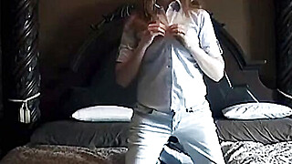 Shy Amateur Wife Masturbates for Husband Porn Video