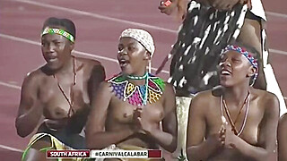 Topless South African girls dancing at carnival Porn Video