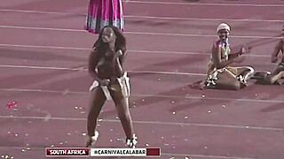 Topless South African girls dancing at carnival Porn Video