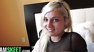 Blonde whore is sucking and fuck at her porn audition Porn Video