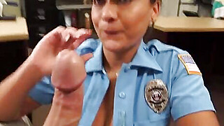 Big ass latin police officer twat railed Porn Video