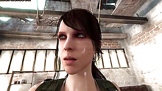 Quiet from Metal Gear Solid finally talks Part Porn Video