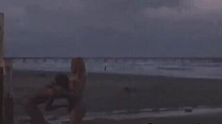 My wife's first time with another woman on the beach Porn Video