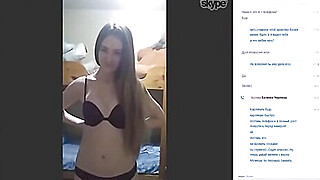 Young russian girls shows everything on skype Porn Video