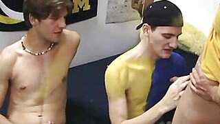 Straight college guys caught fucking on tape Porn Video