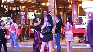 Pattaya Walking Street Nightlife and ladyboy,Thailand 2020 Porn Video