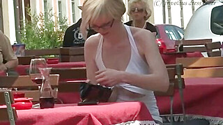 Frivolous Public Underboobs Porn Video