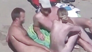 Cuckold Couple On The Beach WifeOnLoan Porn Video