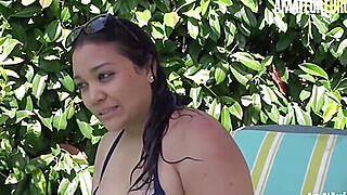 AmateurEuro BBW Teen Natacha Has Anal Sex By The Pool With Dad Porn Video